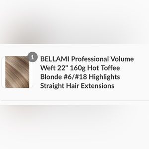 Bellami 22” Extensions